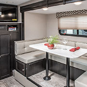 2019 Venture RV Sonic SN220VRB Travel Trailer Dinette