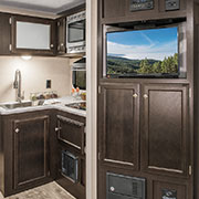 2019 Venture RV Sonic SN231VRL Travel Trailer Entertainment Center