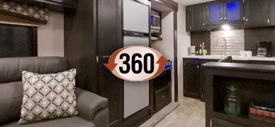 2019 Venture RV SportTrek Touring Edition STT333VRE Travel Trailer Interior 360