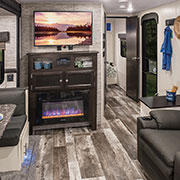 2019 Venture RV Stratus SR261VRK Travel Trailer Entertainment Center