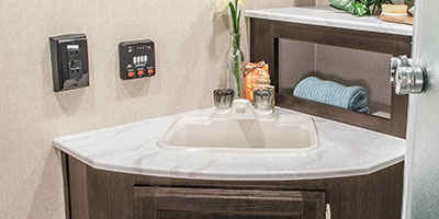 2019 Venture RV Sonic SN200VML Travel Trailer Bathroom