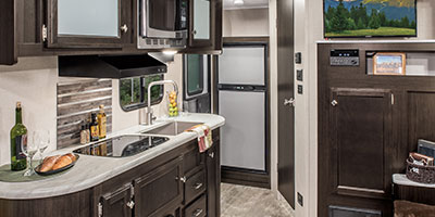 2019 Venture RV Sonic SN200VML Travel Trailer Kitchen