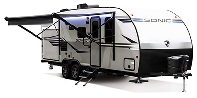 2020 Venture RV Sonic SN220VRB Travel Trailer Awning