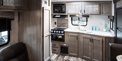 2020 Venture RV Sonic SN231VRK Travel Trailer Kitchen