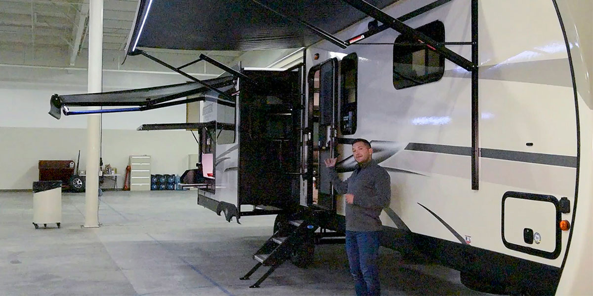 2020 Venture RV SportTrek SportTrek Touring Edition STT343VIK Travel Trailer Exterior Features Video