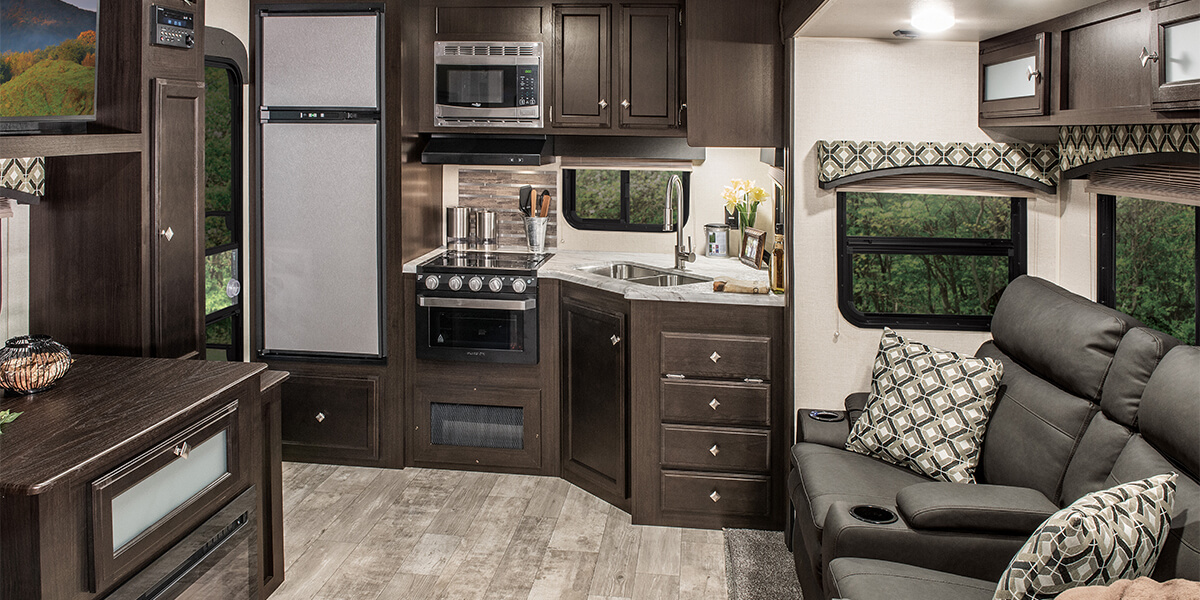 2019 Venture RV SportTrek ST251VRK Travel Trailer Kitchen