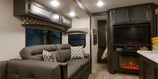 2019 Venture RV SportTrek ST320VIK Travel Trailer Interior 360