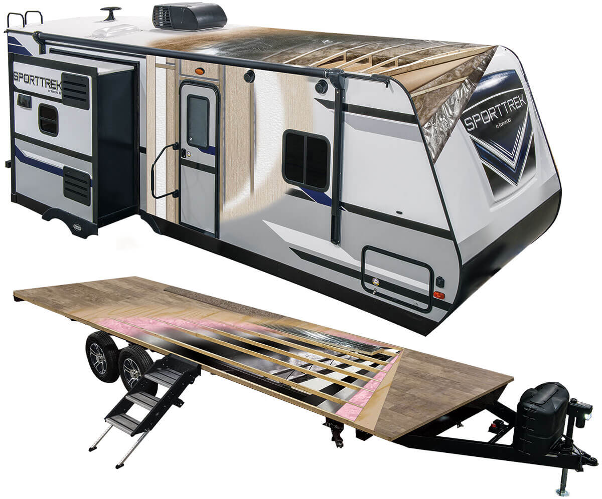 2019 Venture RV SportTrek Travel Trailer Construction