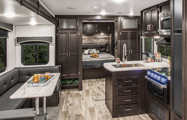 2020 Venture RV SportTrek ST332VBH Travel Trailer Kitchen