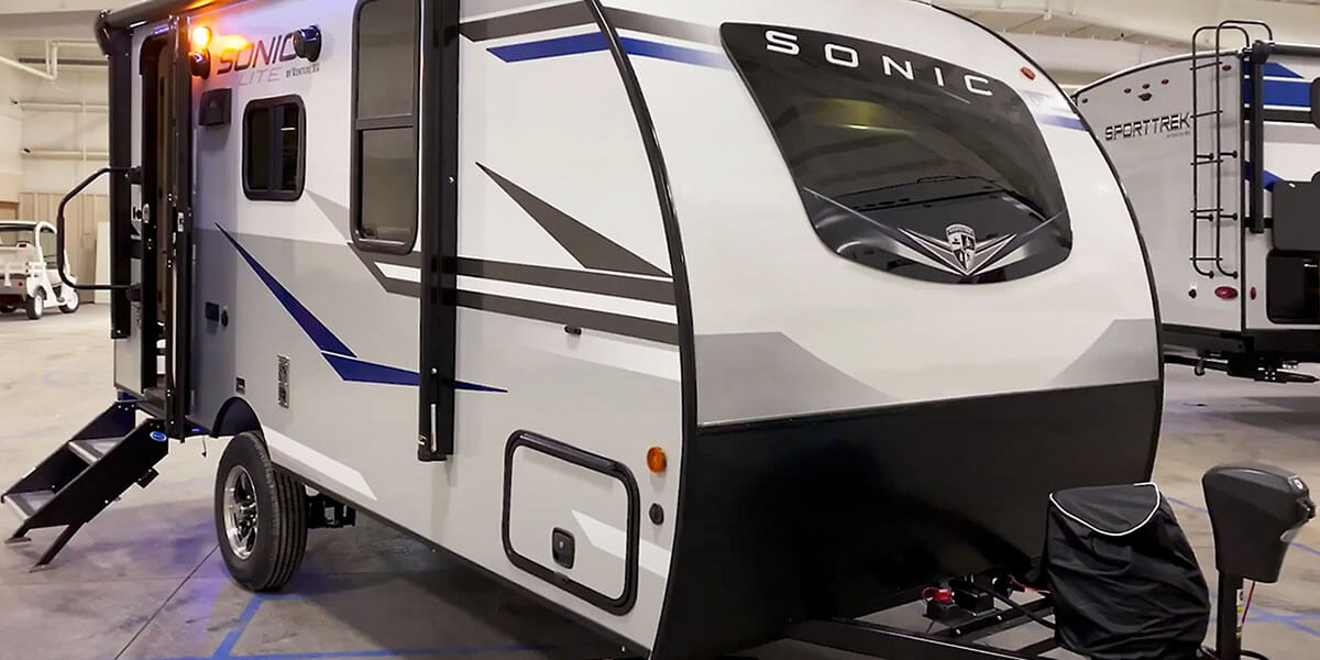 2021 Venture RV Sonic Lite SL150VRK Travel Trailer Quick Tour Video