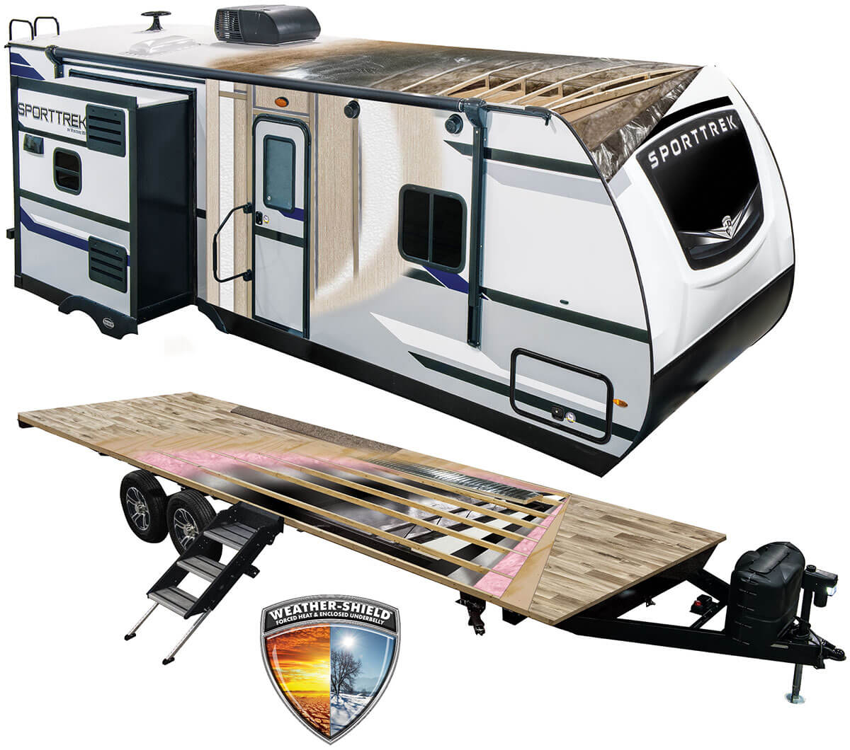 2021 Venture RV SportTrek Travel Trailer Construction