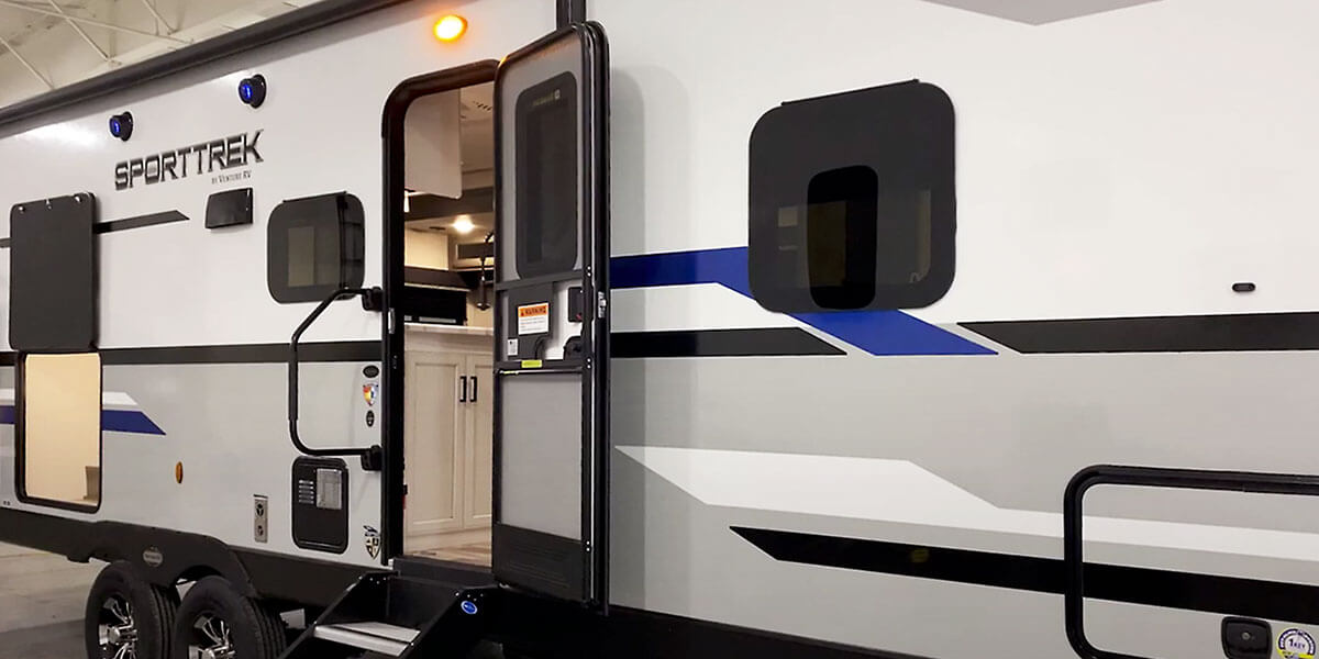 2021 Venture RV SportTrek ST281VBH Travel Trailer Quick Tour Video