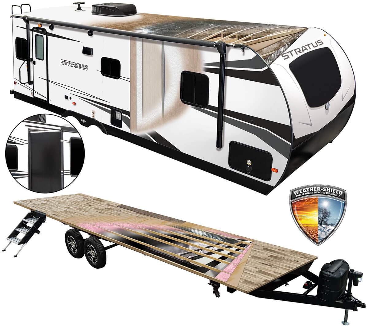 2021 Venture RV Stratus Travel Trailer Construction