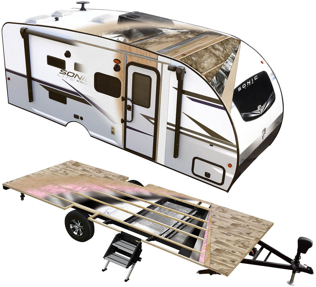 2022 Venture RV Sonic Lite Travel Trailer Construction