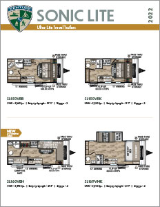 2022 Venture RV Sonic Lite Ultra Lite Travel Trailers Flyer