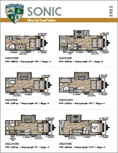 2022 Venture RV Sonic Ultra Lite Travel Trailers Flyer