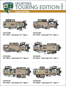 2022 Venture RV SportTrek Touring Edition Luxury Travel Trailers Flyer