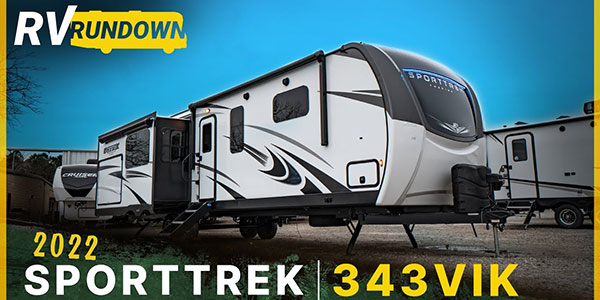 2023 Venture RV SportTrek Touring Edition STT343VIK Travel Trailer Exterior Features Video