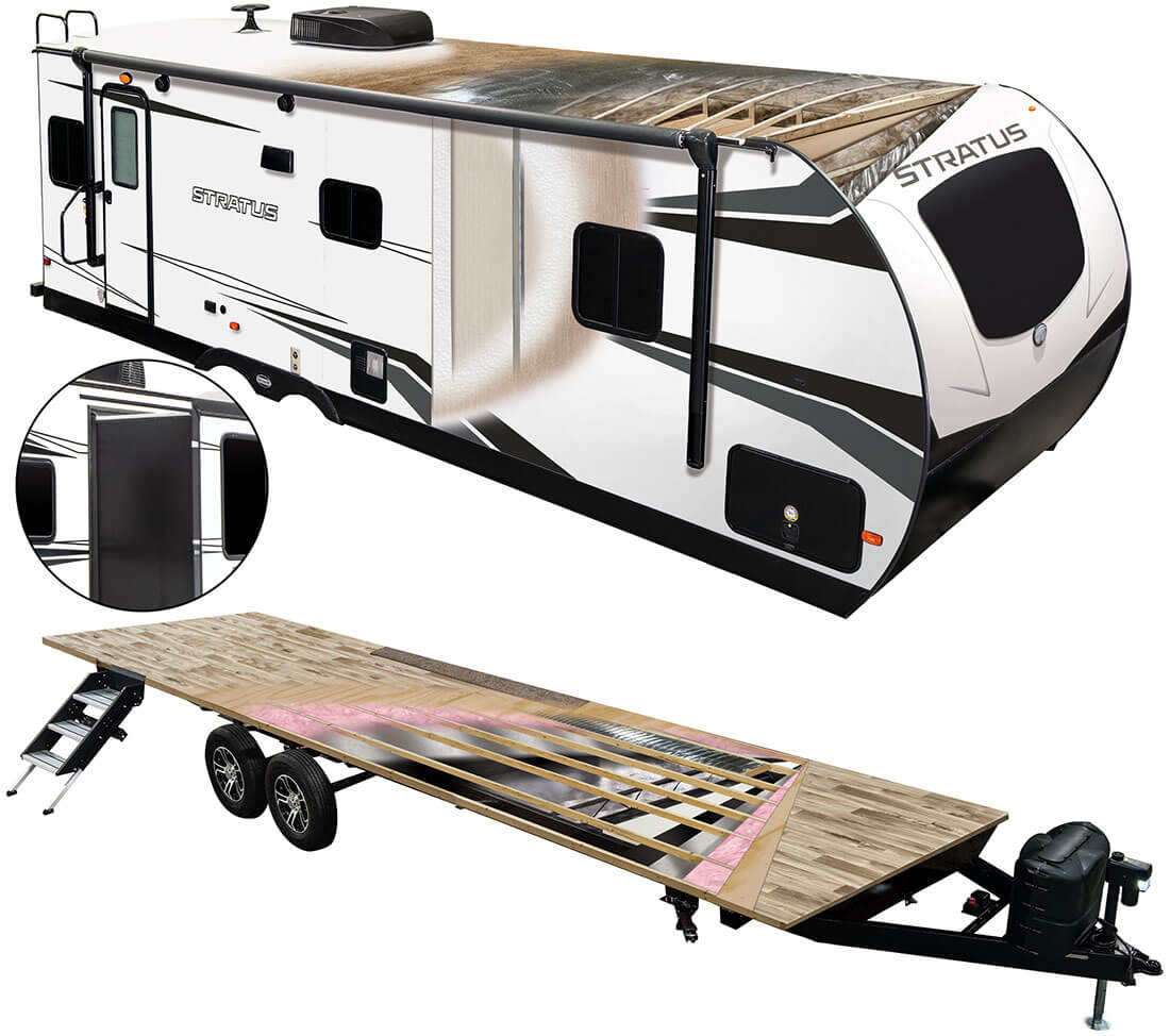 2022 Venture RV Stratus Travel Trailer Construction