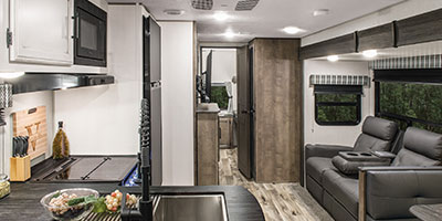 2022 Venture RV Stratus SR291VQB Travel Trailer Kitchen