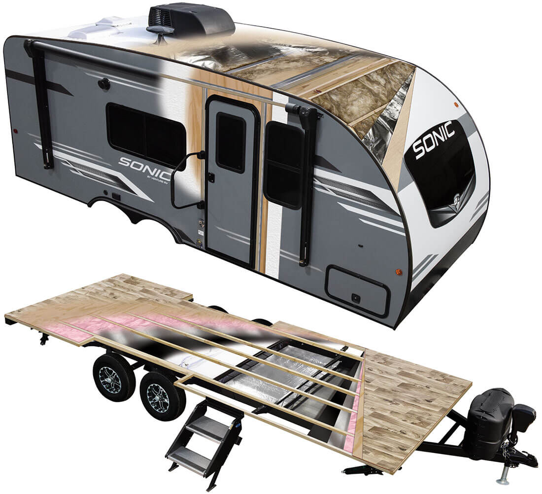 2023 Venture RV Sonic Travel Trailer Construction