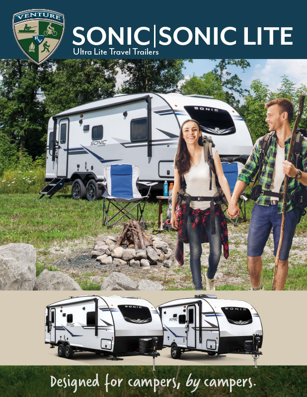 2021 Venture RV Sonic Ultra Lite Travel Trailers Brochure