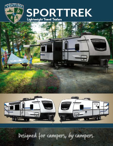 2022 Venture RV SportTrek Lightweight Travel Trailers Brochure