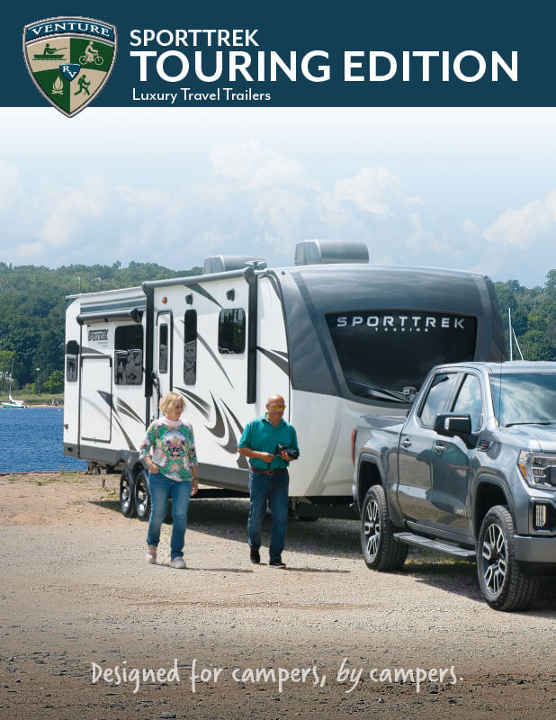 2021 Venture RV SportTrek Touring Edition Luxury Travel Trailers Brochure