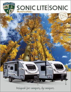 2024 Venture RV Sonic Lite Ultra Lite Travel Trailers Brochure