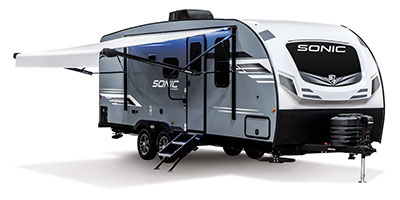 2024 Venture RV Sonic SN220VBH Travel Trailer Exterior Awning