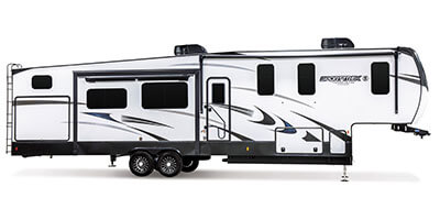 2024 Venture RV SportTrek Touring Edition STTF354VBH Fifth Wheel Exterior Side Profile