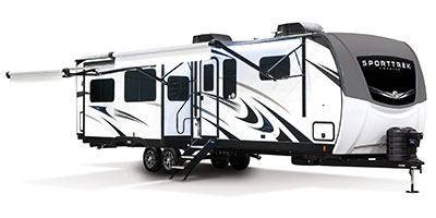 2024 Venture RV SportTrek Touring Edition STT343VIB Travel Trailer Exterior Awning