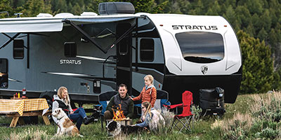 2023 Venture RV Stratus SR281VFD Travel Trailer Exterior