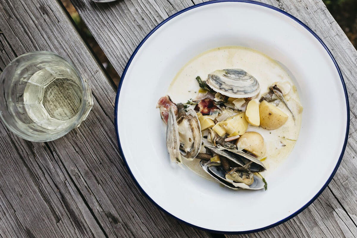 Smoked Clam Chowder