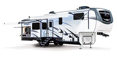 2024 Venture RV SportTrek Touring Edition STTF353VIK Fifth Wheel Exterior Awning